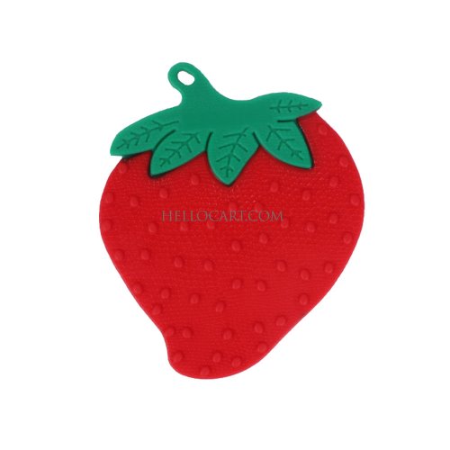 실리콘 냄비받침 딸기
